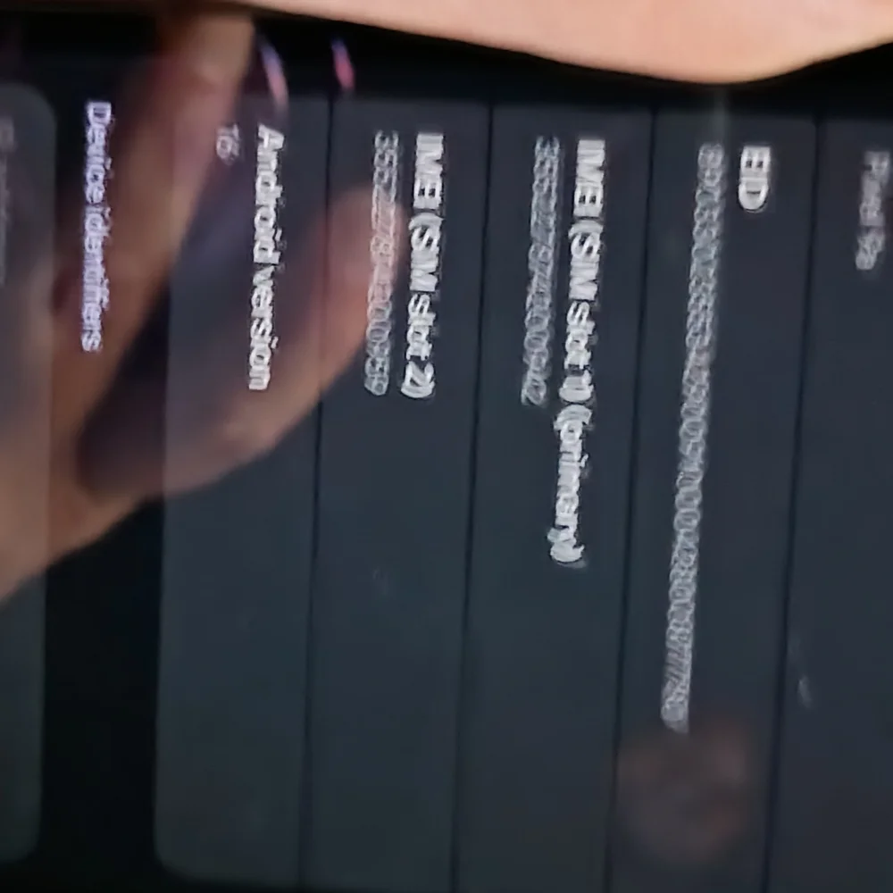 Google Smartphone with Black Frame